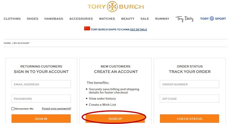 Tory Burch托里伯奇美国官网登录or注册