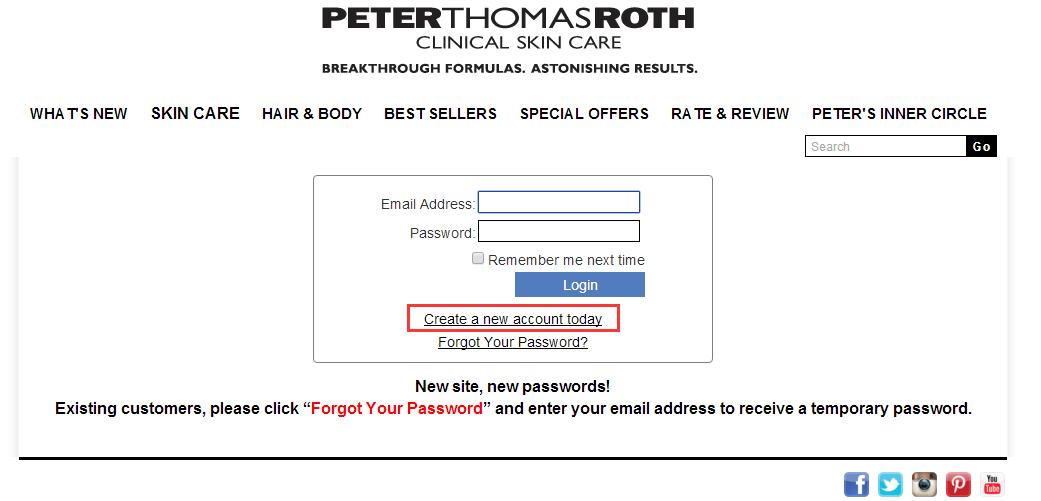 Peter Thomas Roth彼得罗夫PTR美国官网登录or注册